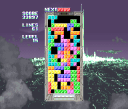 shot of tetris
