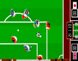 shot of fsoccer